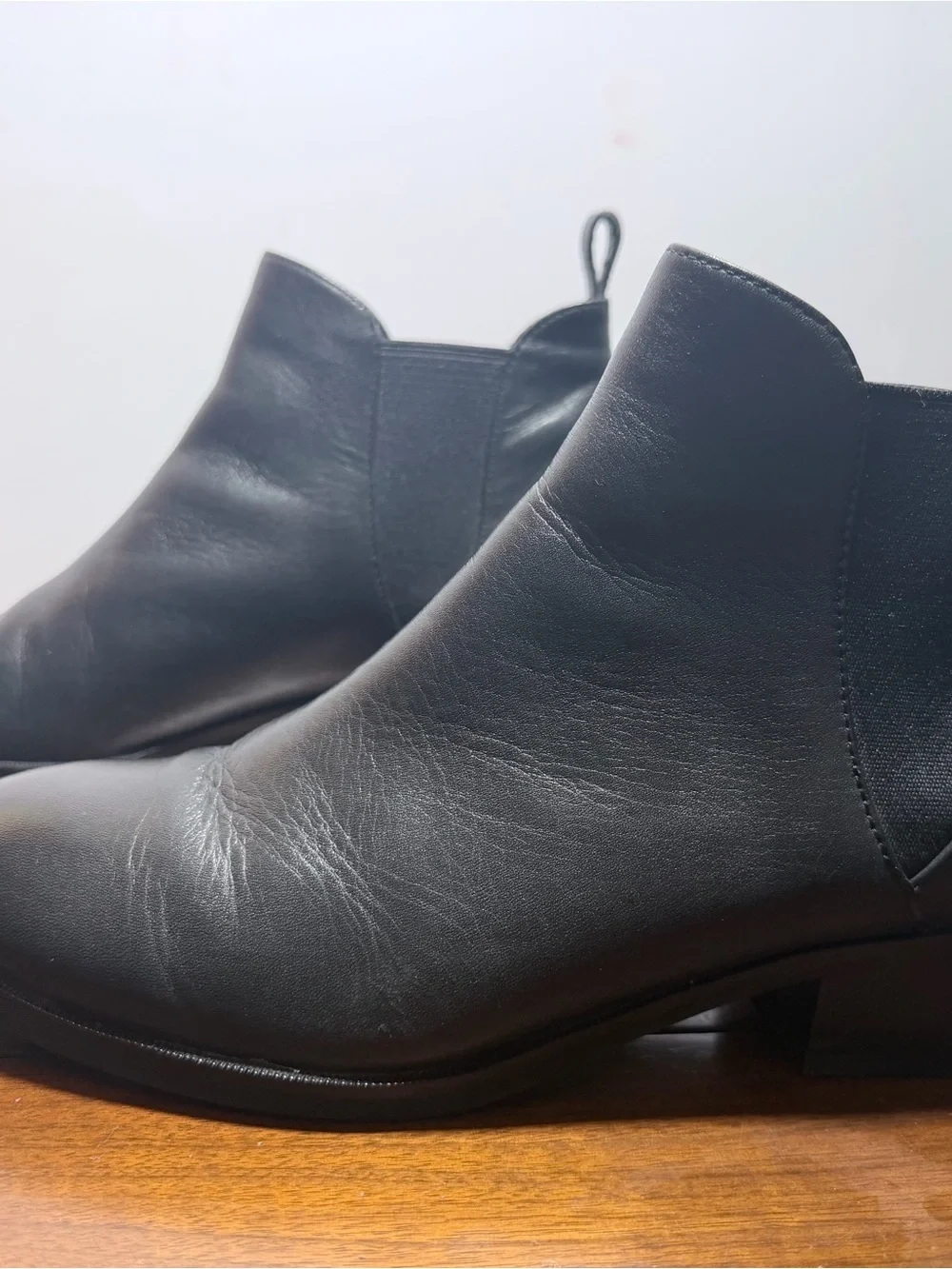 Cole Haan Black Leather Chelsea Ankle Boots- 9.5- Grand Series